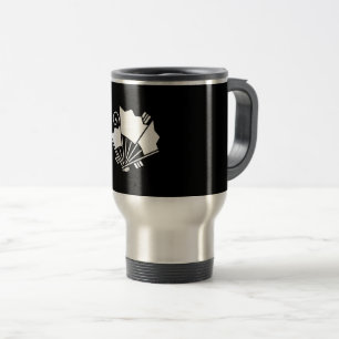 Caneca Térmica Ventiladores em forma de borboleta (Ageha)