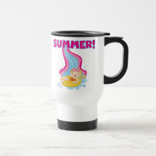 Caneca Térmica Verão louro da menina