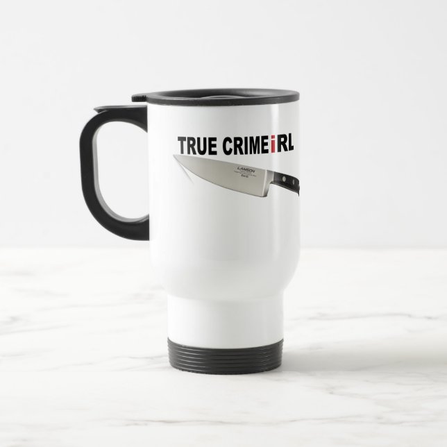 Caneca Térmica Verdadeiro Crime IRL To Go Mug (Esquerda)