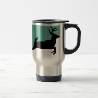 Caneca Térmica Verde funcionado cervos
