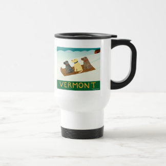 Caneca Térmica Vermont Sled dog-Caneca de viagem-Stephen Huneck