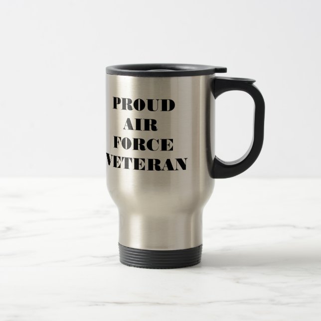 Caneca Térmica Veterano da Força Aérea de Mug (Direita)