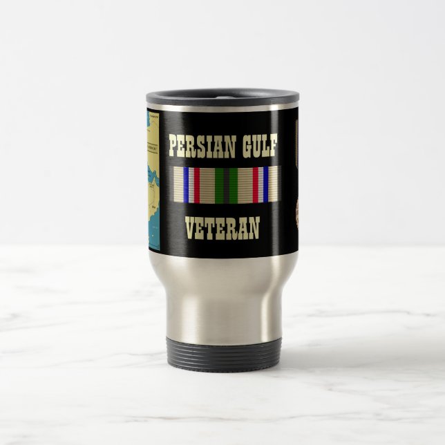 CANECA TÉRMICA VETERANO DA GUERRA DO GOLFO PERSIANO (Centro)