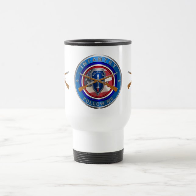Caneca Térmica Veterano de Infantaria  (Centro)