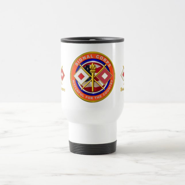 Caneca Térmica Veterano de Signal Corps  (Centro)
