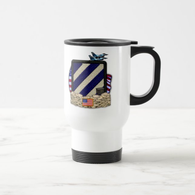 Caneca Térmica Veteranos da 3ª Divisão de Infantaria (Direita)