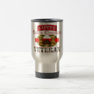 Caneca Térmica VETERINÁRIO do afastamento OIF da rota do SAPPER