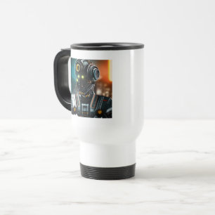 Caneca Térmica Viagem ao trabalho Robot 3