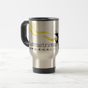 Caneca Térmica Viagem da consciência da endometriose/caneca da