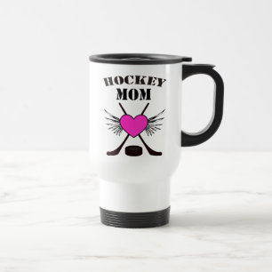 Caneca Térmica Viagem da mamã do hóquei