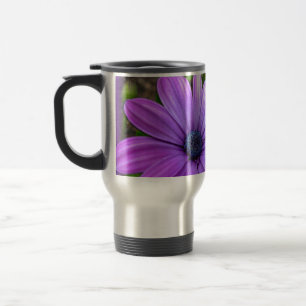 Caneca Térmica Viagem de de Flores Azuis Taça de Dúvidas Azuis