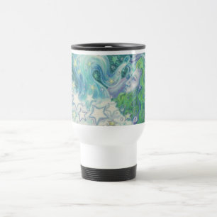 Caneca Térmica Viagem do Aquário do zodíaco/caneca da viagem ao