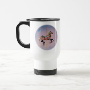 Caneca Térmica Viagem - Petaluma Carousel Horse 1
