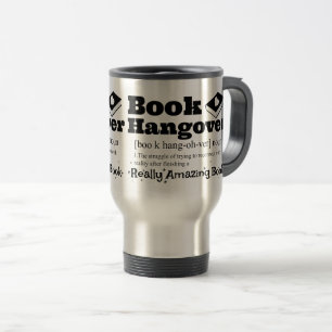 Caneca Térmica Viagem Tampão Térmico do Book Hangover
