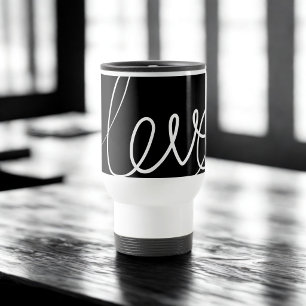 Caneca Térmica Viagem Térmica de Amor Simples Desenhada