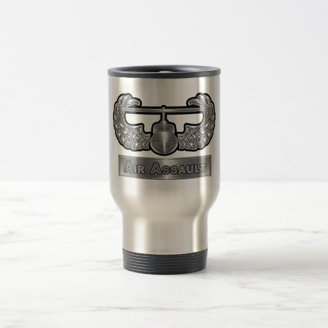 Caneca Térmica Viajante Branco da Divisão de Transportes Aéreos d (Centro)