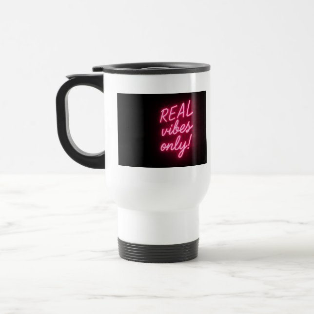Caneca Térmica Vibrações Reais Somente! (Esquerda)