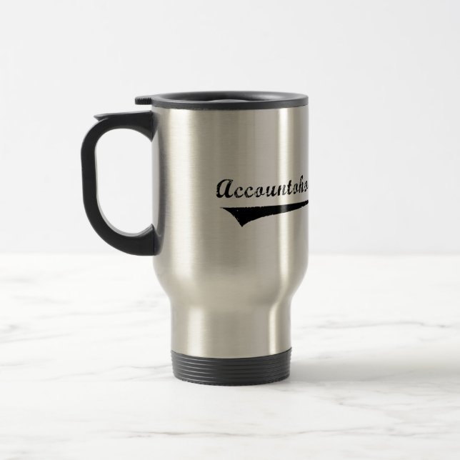 Caneca Térmica Viciado em contabilidade (Esquerda)
