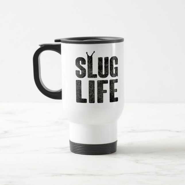 Caneca Térmica Vida do vândalo da vida do Slug (Esquerda)