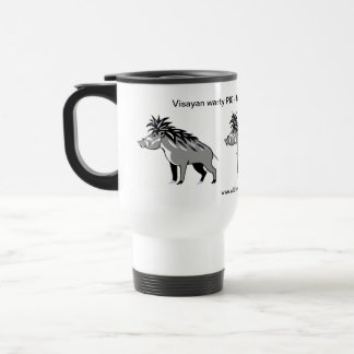 Caneca Térmica Vida Selvagem - Visayan Warty PIG - Conservação -