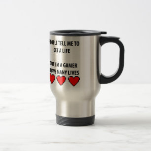 Caneca Térmica Vidas do Gamer
