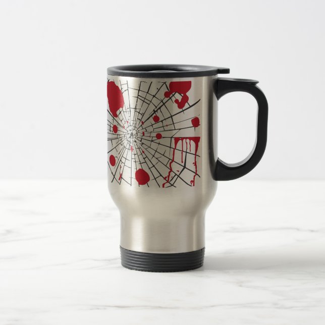 Caneca Térmica vidro estilhaçado (Direita)