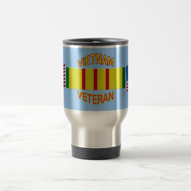 Caneca Térmica Vietnam Veteran Mug (Centro)