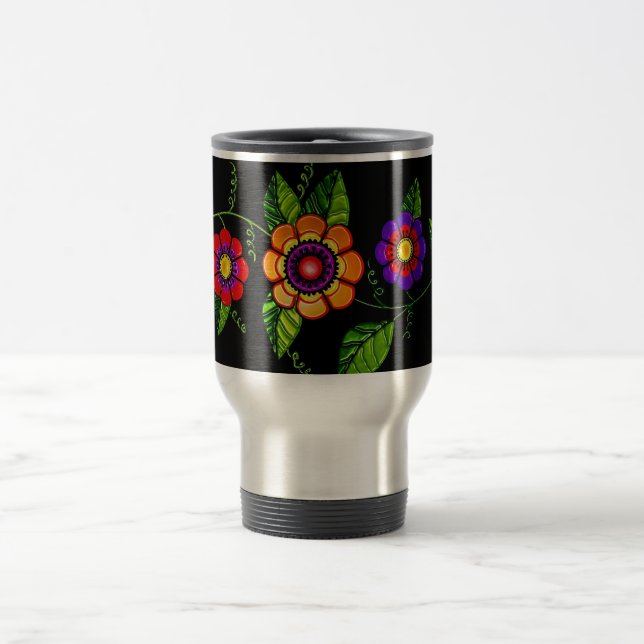 Caneca Térmica Vinha Flor (Centro)