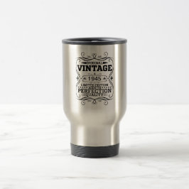 Caneca Térmica Vintage 1945 80th Birthday Aged To Perfection