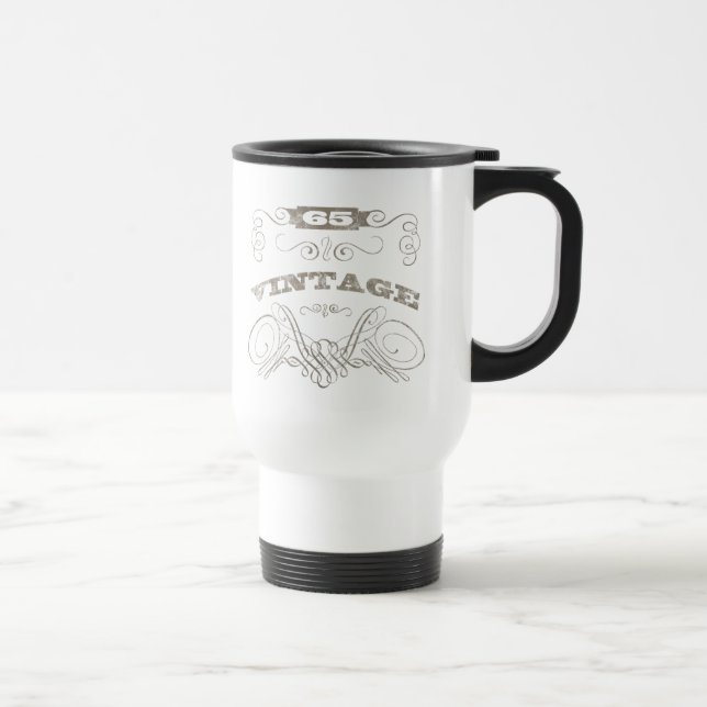 Caneca Térmica Vintage 65th Birthday (Direita)