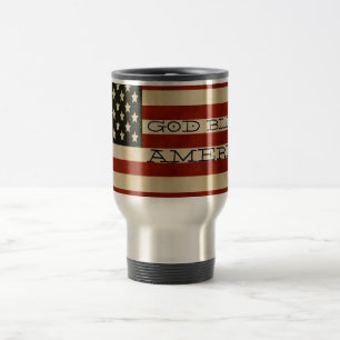Caneca Térmica Vintage American Flag GIFTS