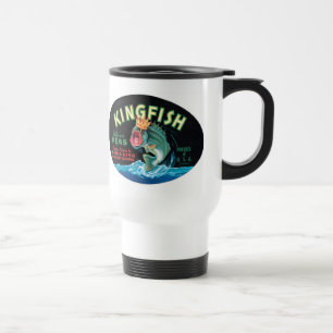 Caneca Térmica Vintage Kingfish Peas Label - Mug
