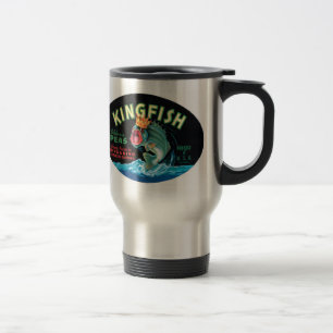 Caneca Térmica Vintage Kingfish Pera Label - Mug