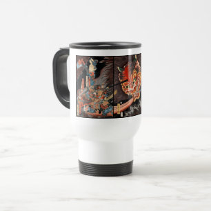 Caneca Térmica Vintage Oni Shutendoji vs. Minamoto no Yorimitsu