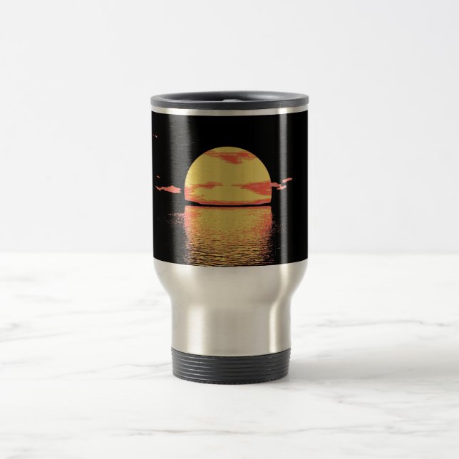 Caneca Térmica Vintage Sunset - Mug (Centro)