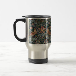 Caneca Térmica Vintage William Morris Strawberry Thef