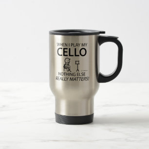Caneca Térmica Violoncelo nada matérias outras