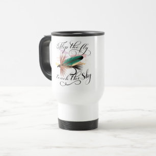Caneca Térmica "Vire a mosca seca, toque o céu" mosca seca