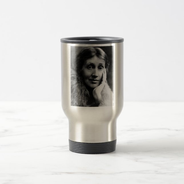 Caneca Térmica Virginia Woolf Portrait (Centro)