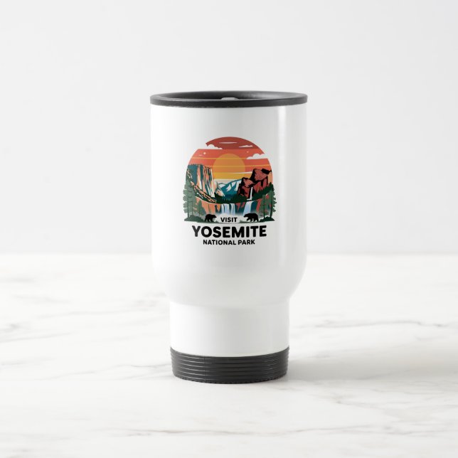 Caneca Térmica Visite Yosemite National Parc (Centro)