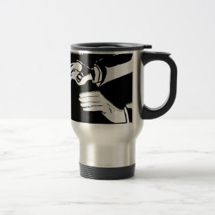 Caneca Térmica Visto de baterista do Painel Clássico