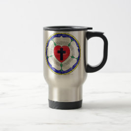 Caneca Térmica Vitral da Rosa de Lutero