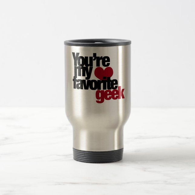 Caneca Térmica Você é meu nerd favorito (Centro)
