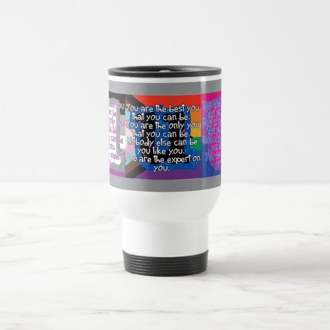 Caneca Térmica Você é o melhor que você (Orgulho) (Centro)