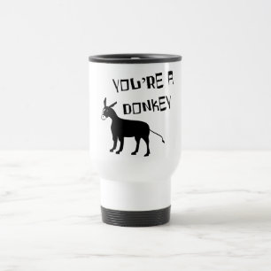 Caneca Térmica Você é um asno