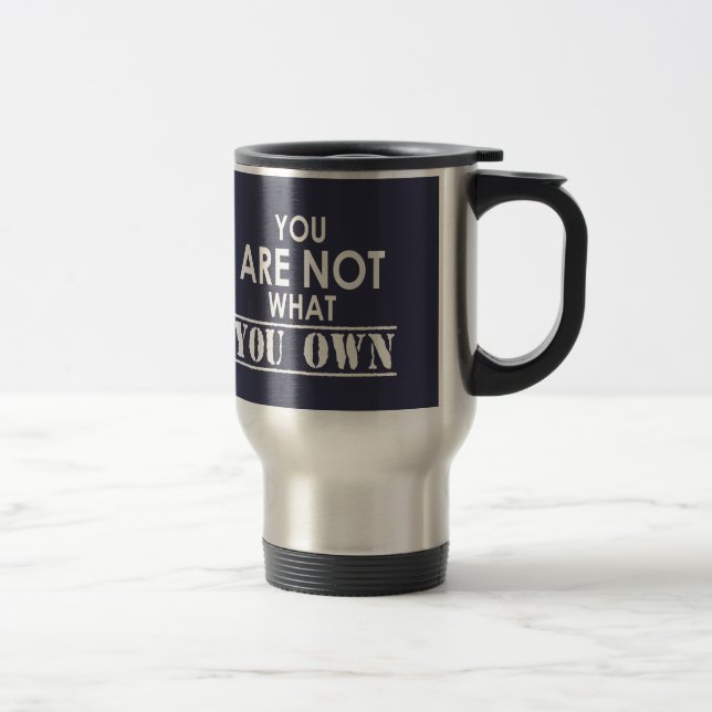 Caneca Térmica Você Não É O Que Você É (Direita)