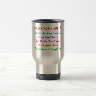 Caneca Térmica Você sabe que é enfermeira se...