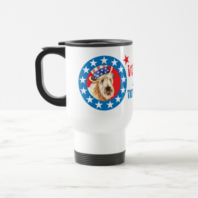 Caneca Térmica Votação em Wheaten Terrier (Esquerda)