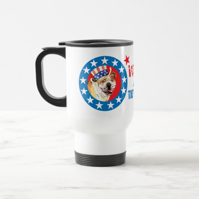 Caneca Térmica Votação para Bulldog (Esquerda)