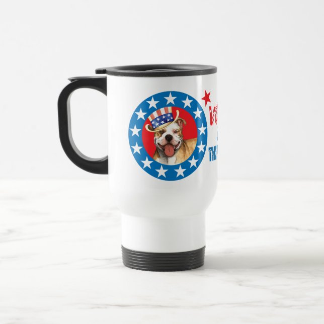 Caneca Térmica Votação para Pit Bull (Esquerda)